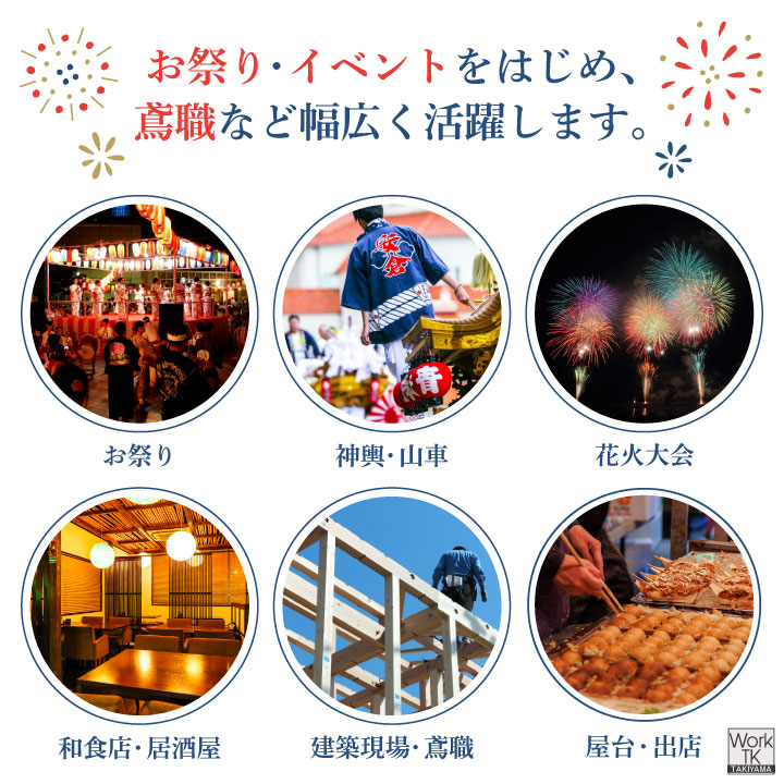 SOWA 綿100% ダボシャツ 七分袖 お祭り衣装 神輿 山車 花火大会 鳶職 職人 建設現場 大工 飲食店 和食屋 居酒屋 ユニフォーム メンズ レディース 桑和 sw-65011 | SOWA | 04