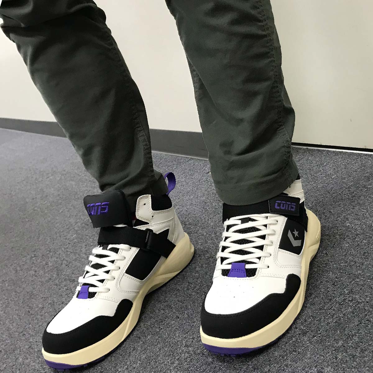 安全靴 コンバース CONVERSE ハイカット セーフティ プロ