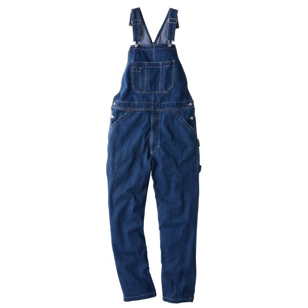サロペット デニム 防縮性 男女兼用 メンズ レディース SS-3L SOWA 1012-24