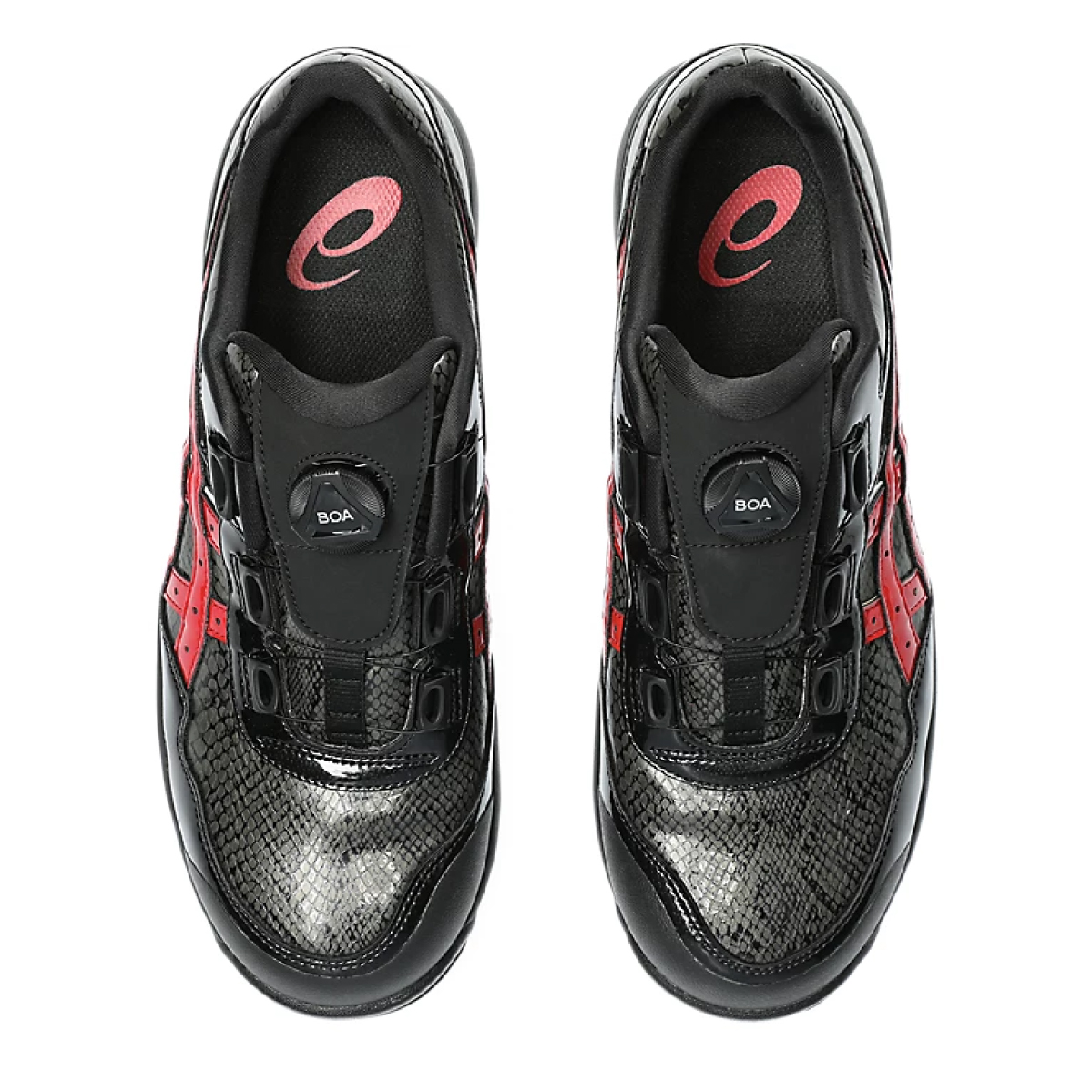 アシックス 安全靴 CP306 ブラック/シルバー 限定カラー 26.5cm ウィンジョブ asics 安全靴 CP306 BLK EDITION Boa 限定色