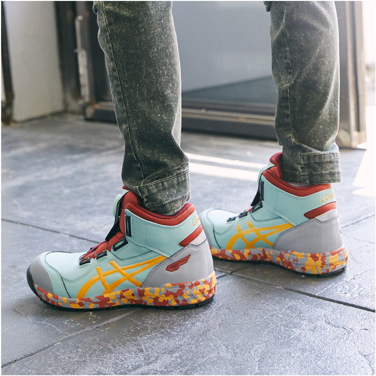 ASICS asics アシックス安全靴 ウインジョブCP304 BOA