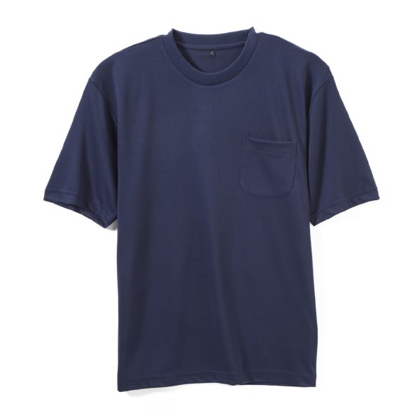 Tシャツ 半袖 メンズ M-4L ポケット付き ドライ 吸汗 速乾
