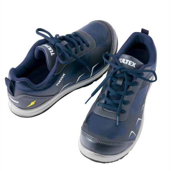 作業靴 安全靴 鋼製先芯 4E 耐油 静電 紐スニーカー アイトス TULTEX 