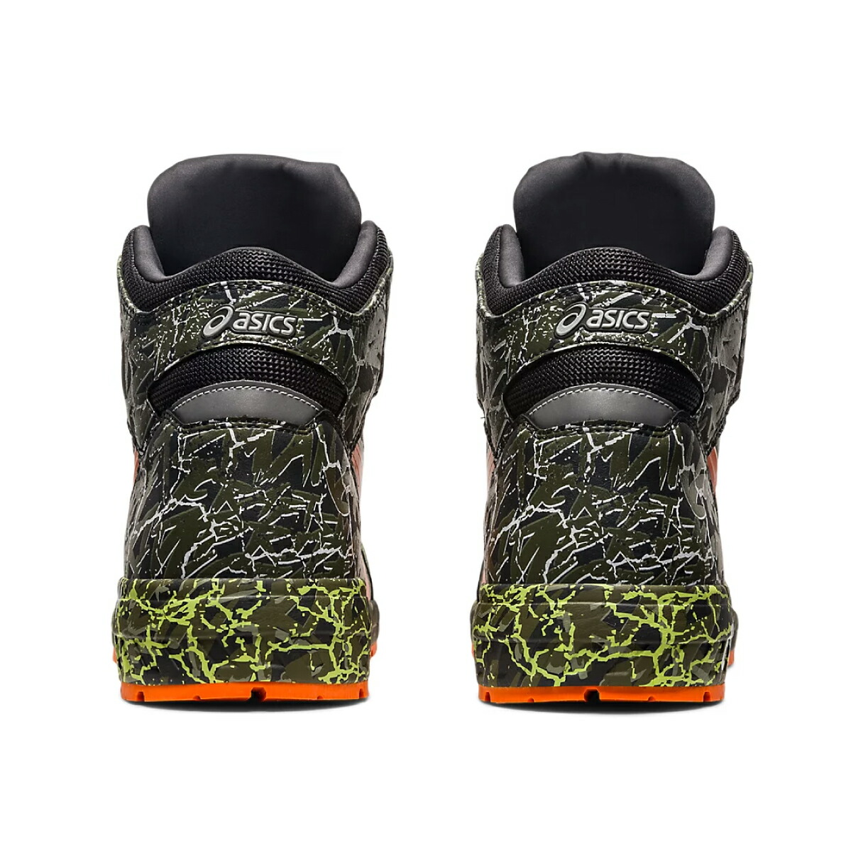 アシックス安全靴CP304BOA MAGMAマントルグリーン・ハバネロ（限定色） ウィンジョブ asics 安全靴 CP304 MAGMA Boa 限定色 マントル