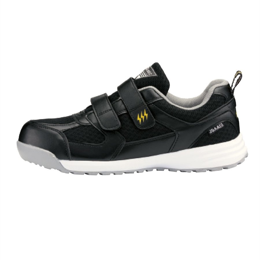 安全靴 作業靴 プロスニーカー 高機能制電 静電気帯電防止 メッシュ ジーベック 85112