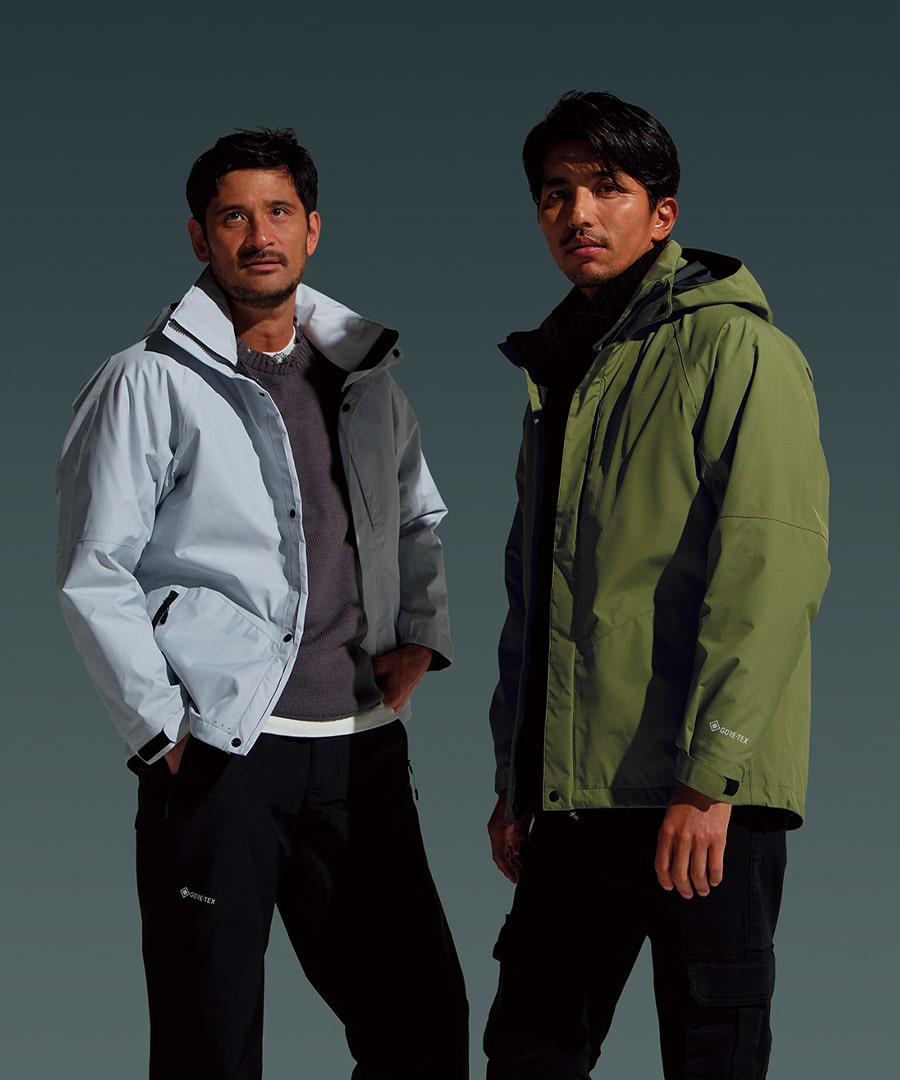 寒波対策 雪かき 最強防風 GORE-TEX 防寒コート 51031 ゴアテックス 通年用 作業服 作業着 撥水 防水 アウトフード S〜6L 関連画像5