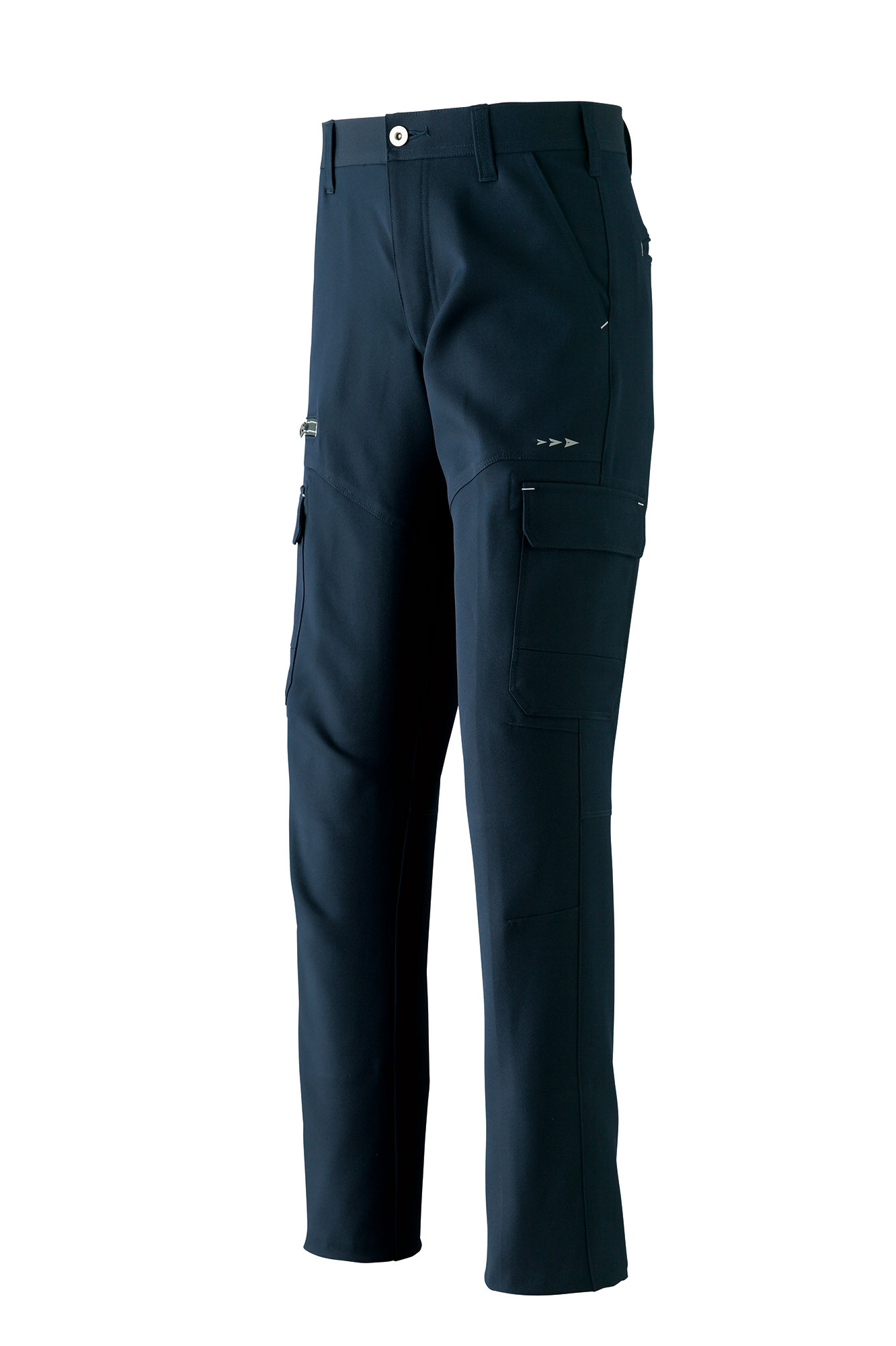 作業服 作業着 パンツ 通年 メンズ 63〜130cm 春夏秋冬 832 裏綿ストレッチツイル 二重織 ストレッチ 帯電防止 | Asahicho | 03