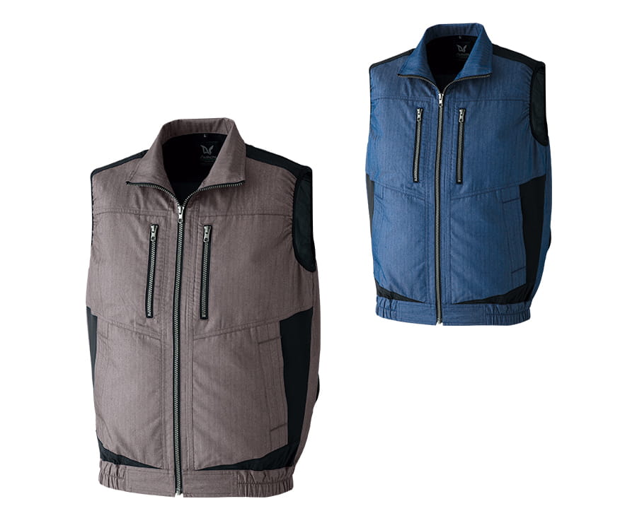 MCワークス　　ボアベスト　　Mサイズ Asahicho 【服のみ】作業着 空調服 ファン付ウェア ベスト 9201 春 夏