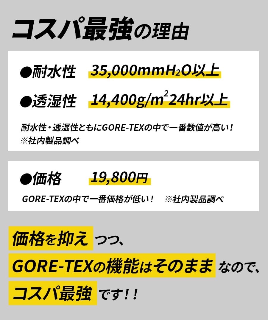 GORE-TEX レインパンツ 51043 ゴアテックス 通年用 作業服 作業着 メンズ 撥水 防水 防風 シームテープ S〜5L |  | 01