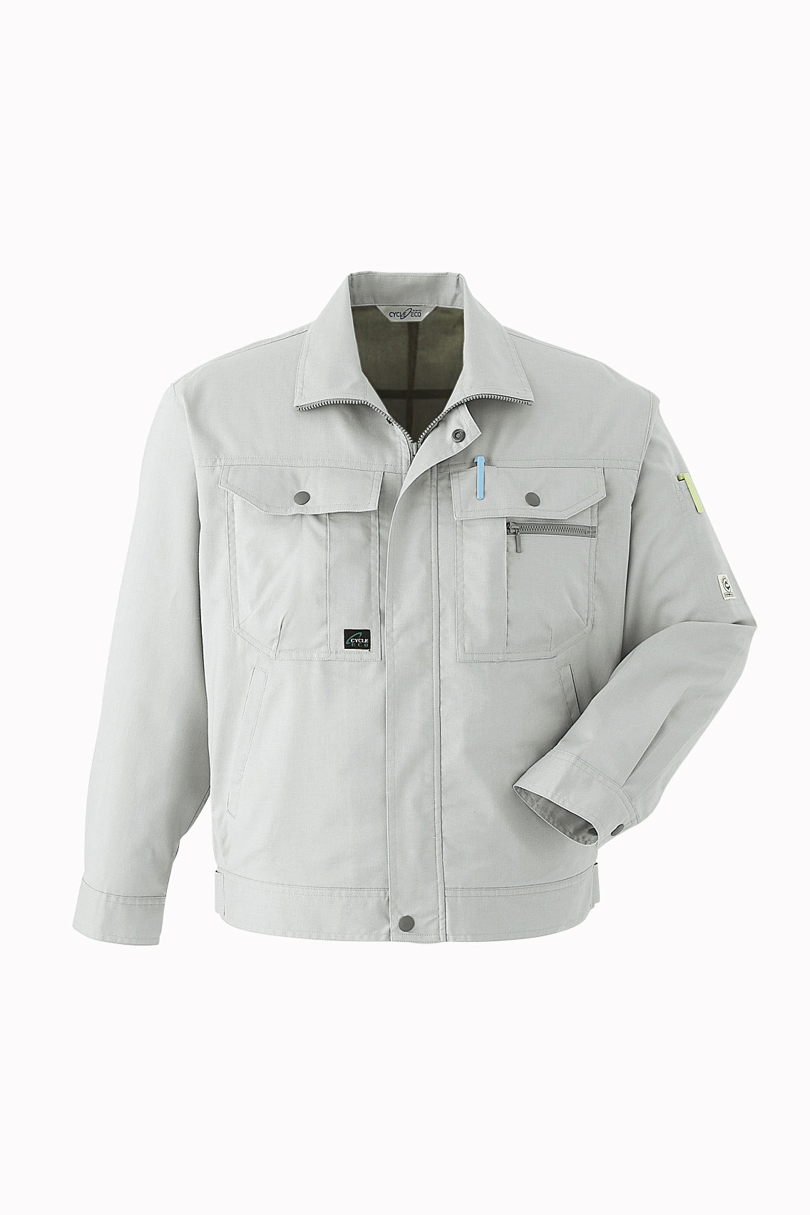 Asahicho 作業服 作業着 長袖ブルゾン E021 春夏用 ジャンパー メンズ