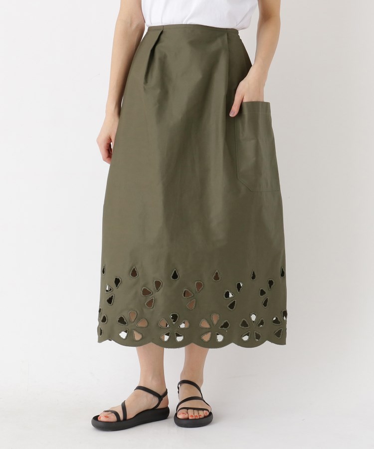 低価限定品 DRESSTERIOR(Ladies)(ドレステリア(レディース))SOFIE D’HOORE カットワークスカート WORLD ONLINE STORE (株)ワールド - 通販 - PayPayモール 新作超歓迎