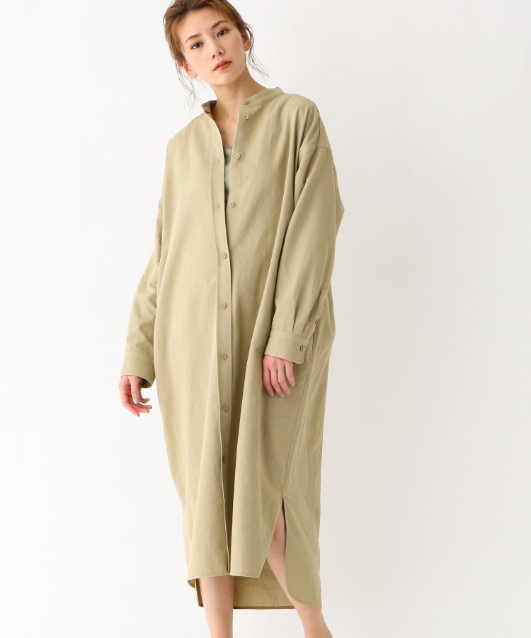 Dressterior Ladies ドレステリア レディース コットンリネンツイルロングシャツ 株 ワールド 通販 Paypayモール World Online Store 大人気通販 Breauxbridgeacc Com