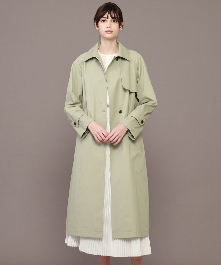 安い最新品 Dressterior Ladies ドレステリア レディース コットンバイオライトトレンチコート 株 ワールド