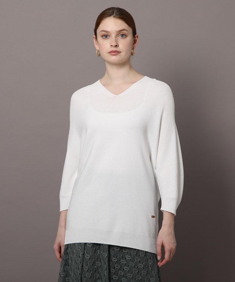 DRESSTERIOR(Ladies)(ドレステリア(レディース))Vネックコクーン