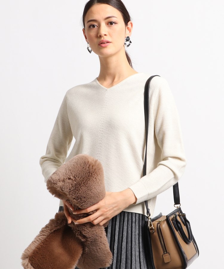 大得価安い INDIVI(インディヴィ)ラメニットプルオーバー WORLD ONLINE STORE (株)ワールド - 通販 - PayPayモール 国産安い