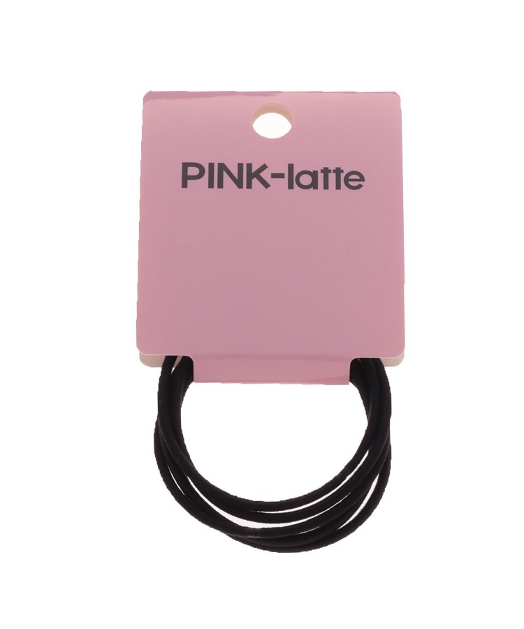 PINK-latte(ピンク ラテ)通販|ヘアゴム5本SET(ブラック(019))
