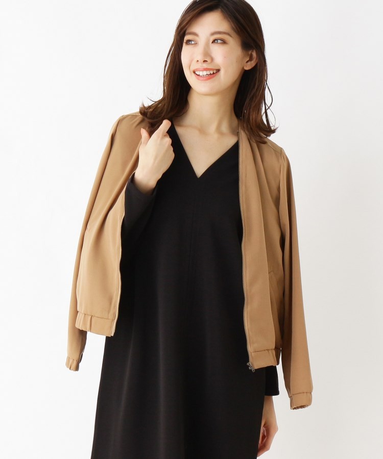 HusHusH(Ladies)(ハッシュアッシュ(レディース))通販|ショート丈ブルゾン(ブラウン(042))
