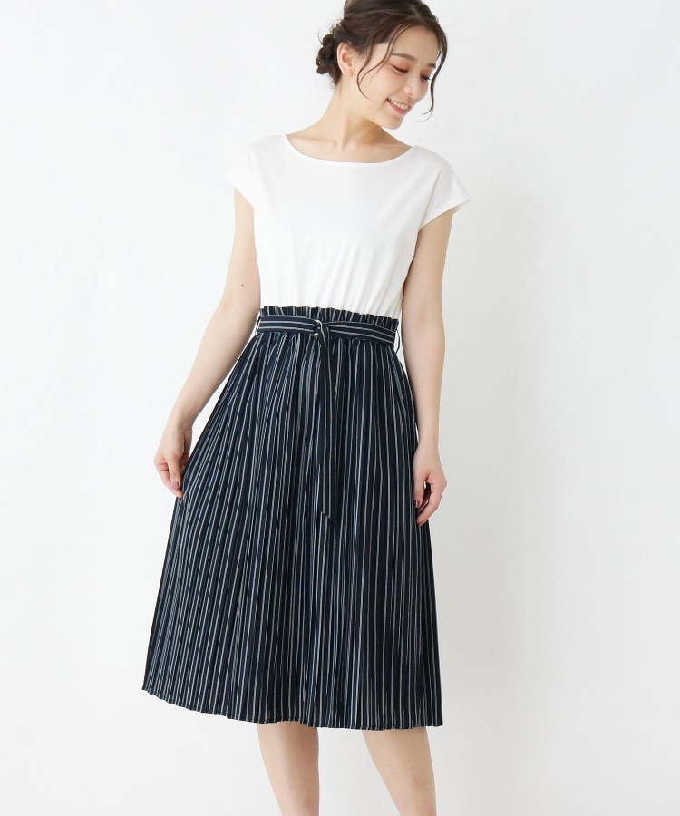 セール Soup スープ ジョーゼット切り替えワンピース 株 ワールド 通販 Paypayモール World Online Store 10 Off Hualing Ge