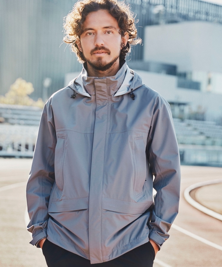 定番超激得 TAKEO WORLD ONLINE STORE (株)ワールド - 通販 - PayPayモール KIKUCHI(タケオキクチ)Mizuno コラボ ベルグテック(R) 防水 ブルゾン お得最安値