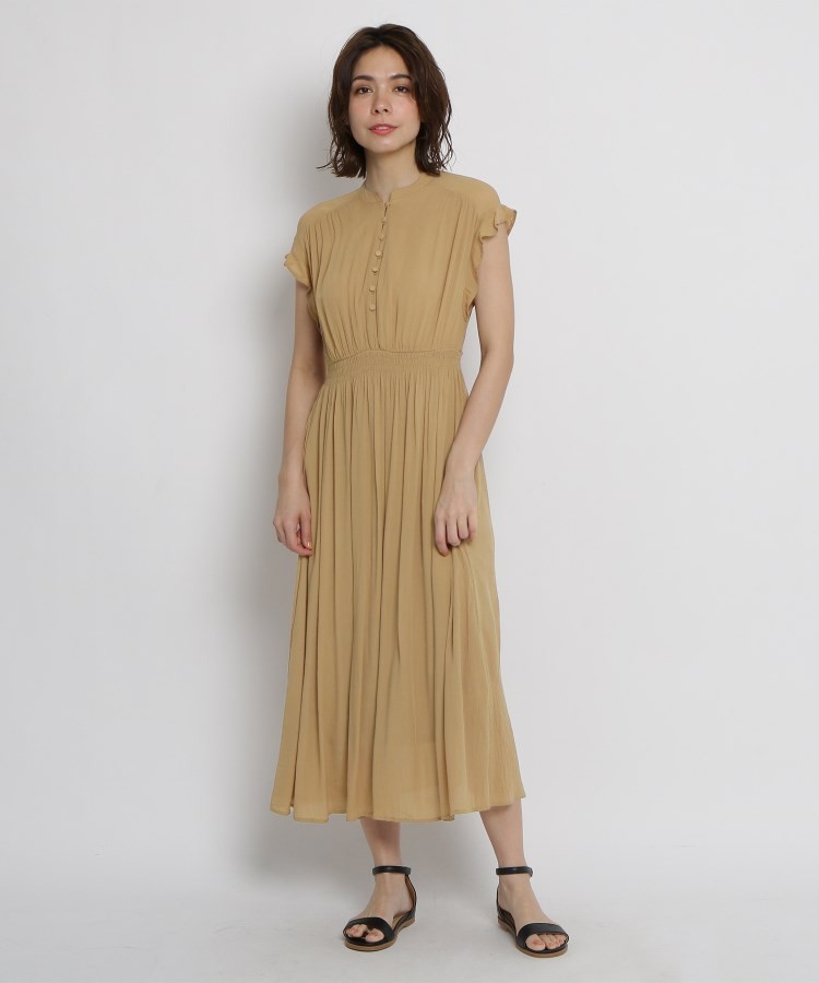 ゴムシャー Ag By Aquagirl エージー バイ アクアガール 楊柳シャーリングワンピース World Online Store 株 ワールド