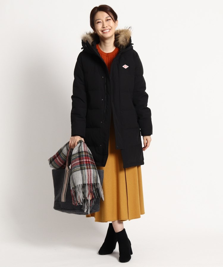 特価イラスト Dessin Ladies デッサン レディース Danton ファーフーデット2wayダウンコート ネット公式 Ssl Daikyogo Or Jp