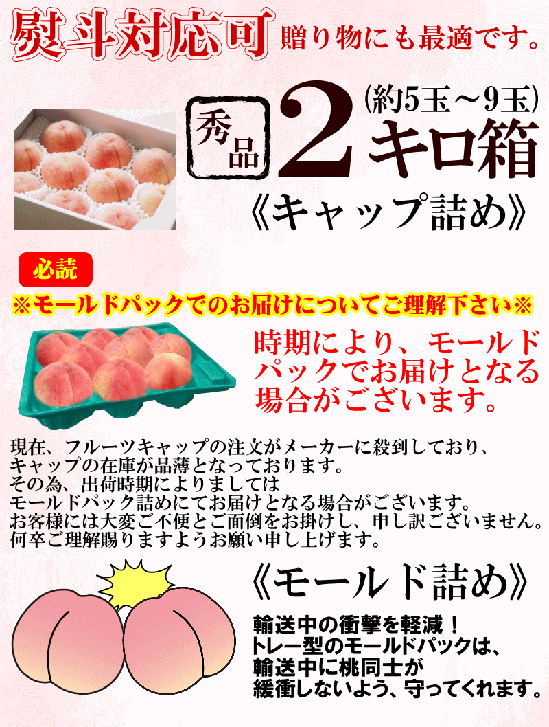 キャップまたはモールド