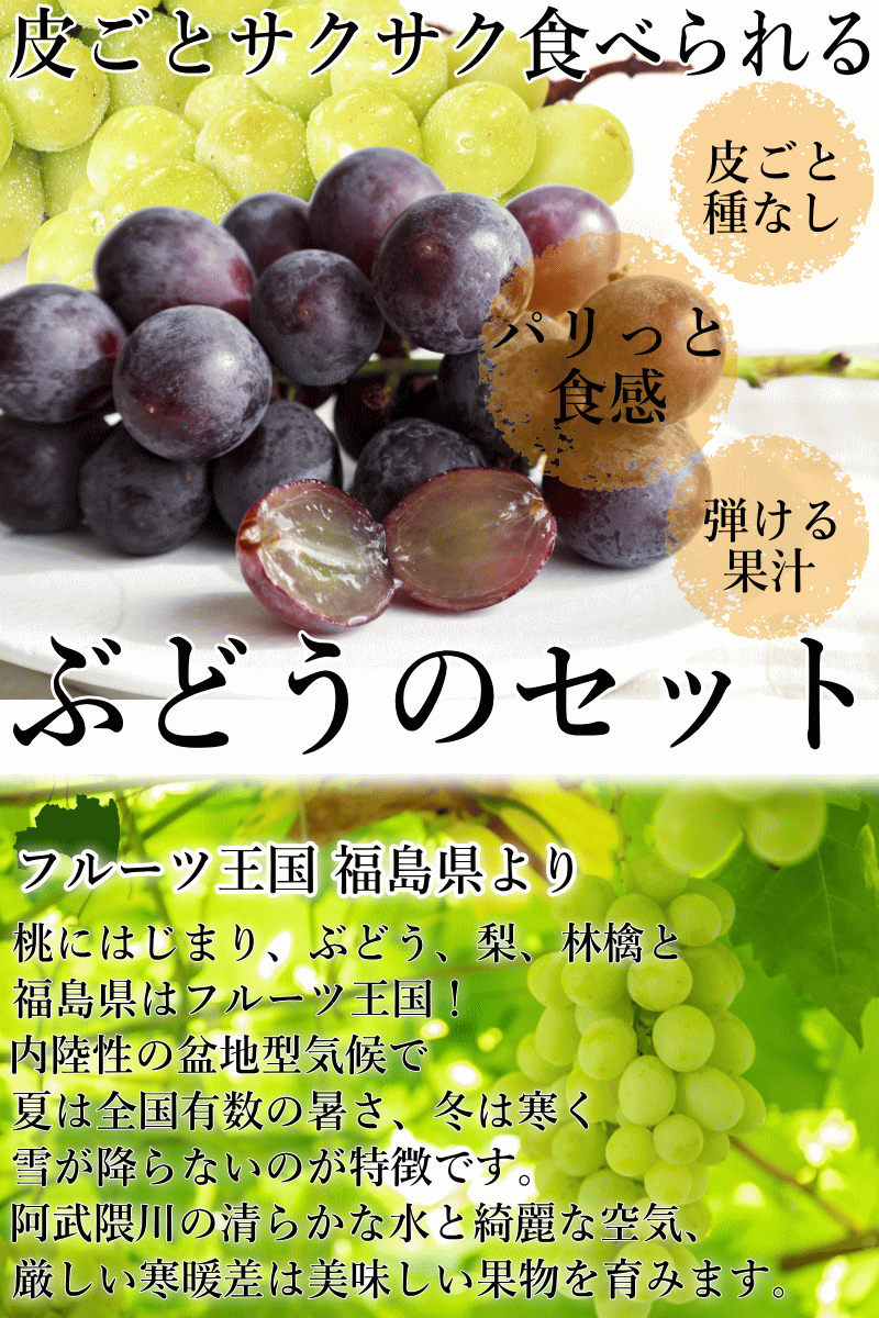 シャインと巨峰