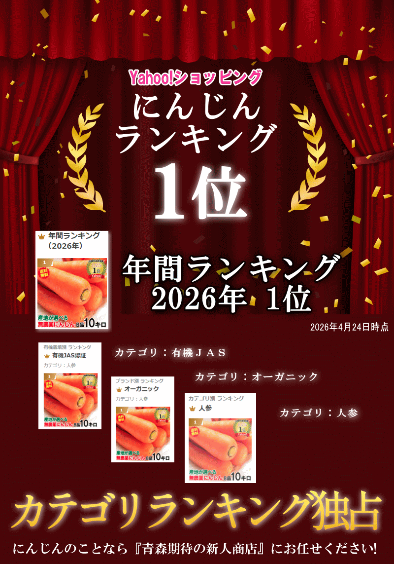にんじんランキング