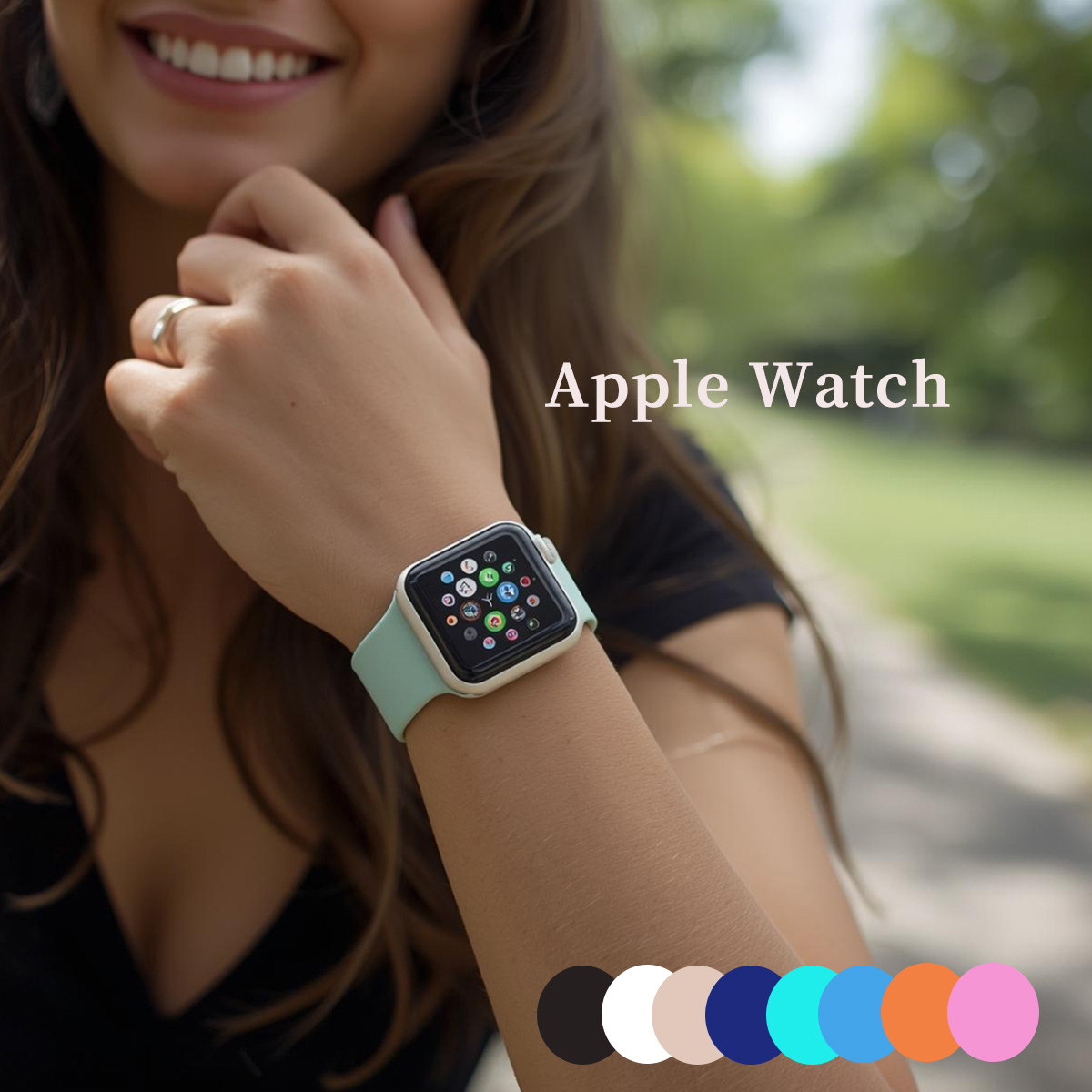 Apple Watch Series 11/10/9/8/7/6/SE ピタッと精密密着 45mm 42mm