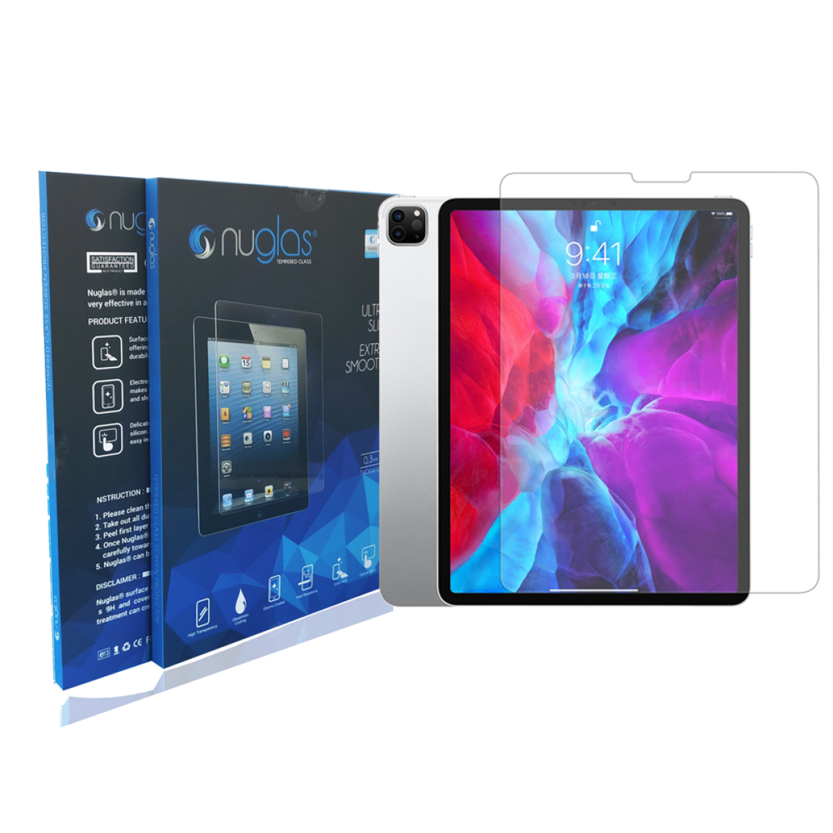 iPad ガラス フィルム ペーパーライク 画面 第10世代 第9世代 第8世代 第7世代 mini6 保護 シート 10.2 10.9 さらさら マット 液晶保護｜world1select｜14