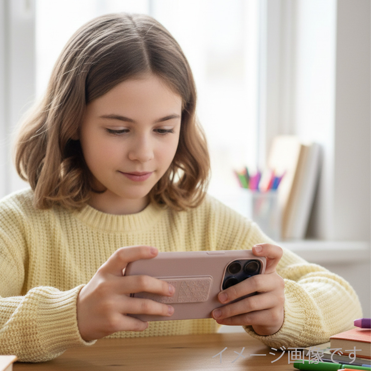 ケース iPhone13 Pro/Pro Max対応 シンプル 薄型 iPhone 13 Pro 対応 スマホケース シリコン スタンド グリップ | ブランド登録なし | 04