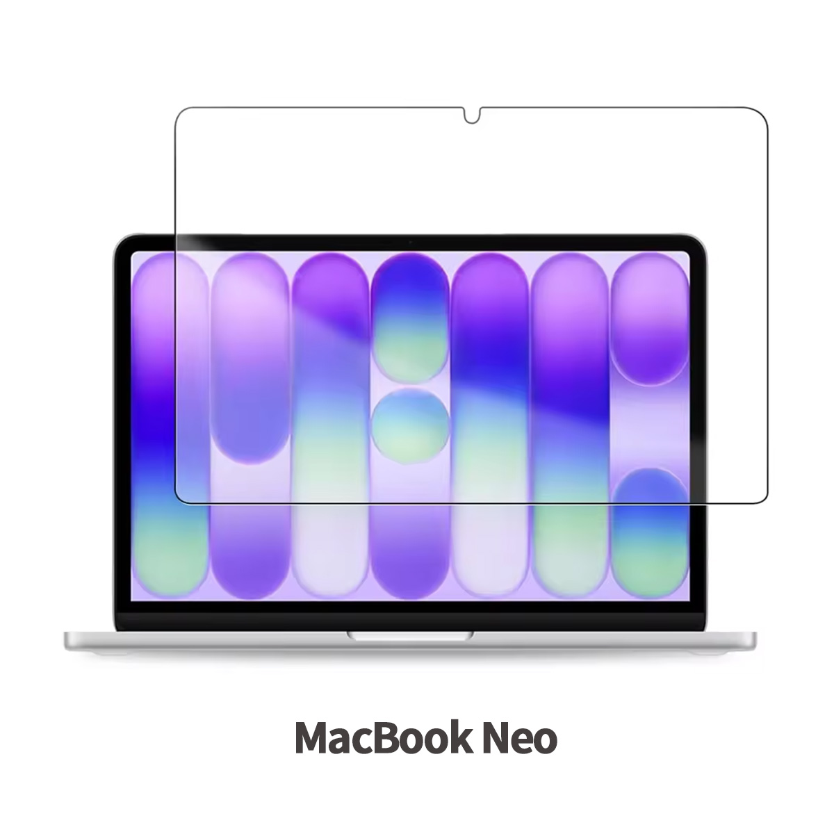MacBook Neo ガラスフィルム Air 13 M5 M4 M3 2026 日本製旭硝子AGC