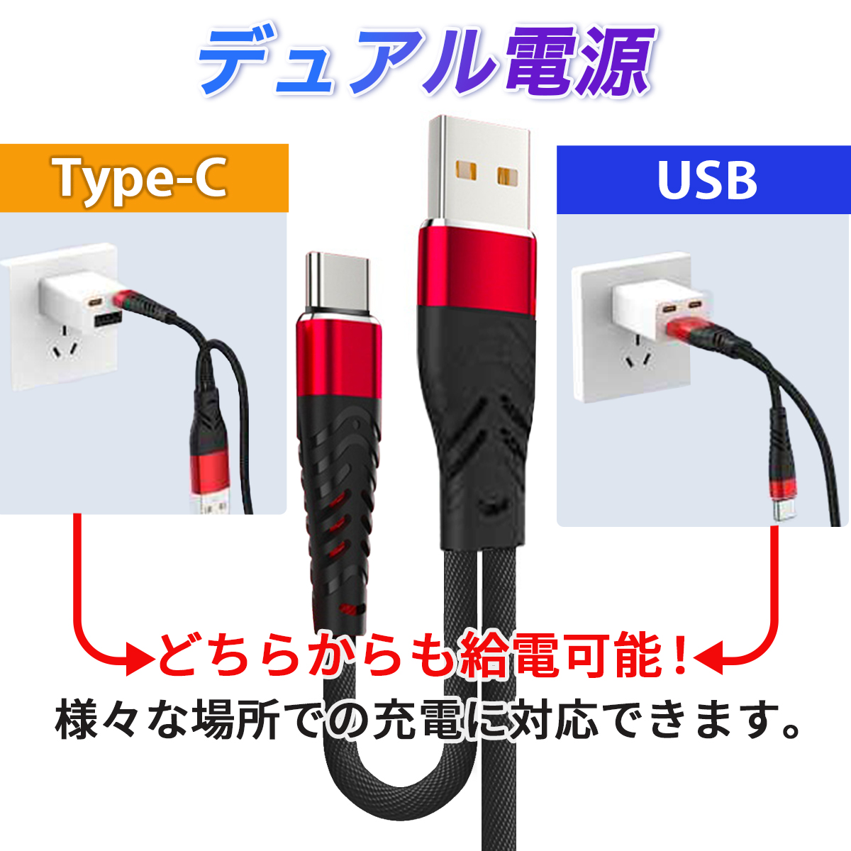 USB-C 2本搭載