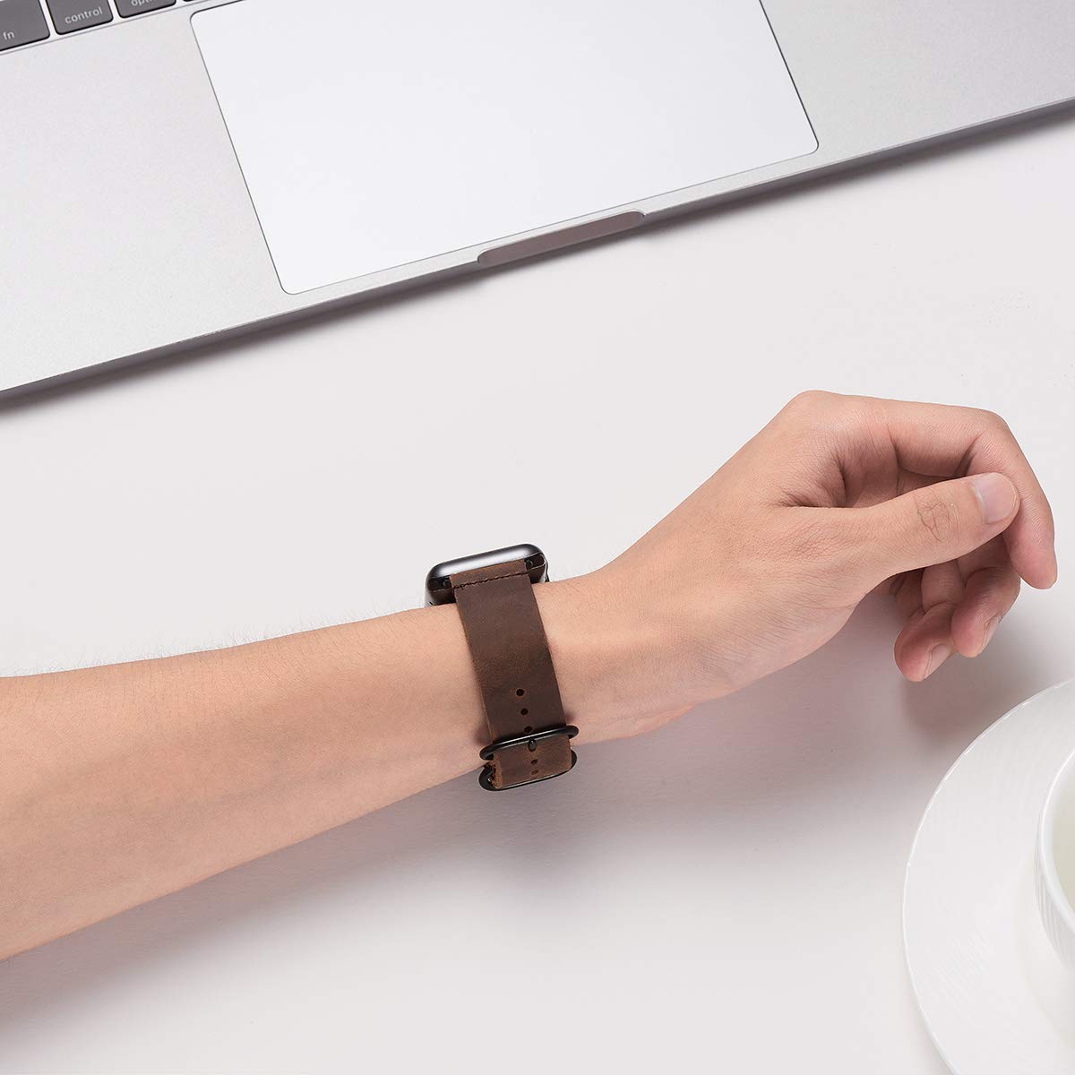 AppleWatch バンド 11 10 9 レザー 42 44 45mm 防水 本革 ヴィンテージ ビジネス ヴィンテージ ベルト 8 7 6 SE | ブランド登録なし | 15