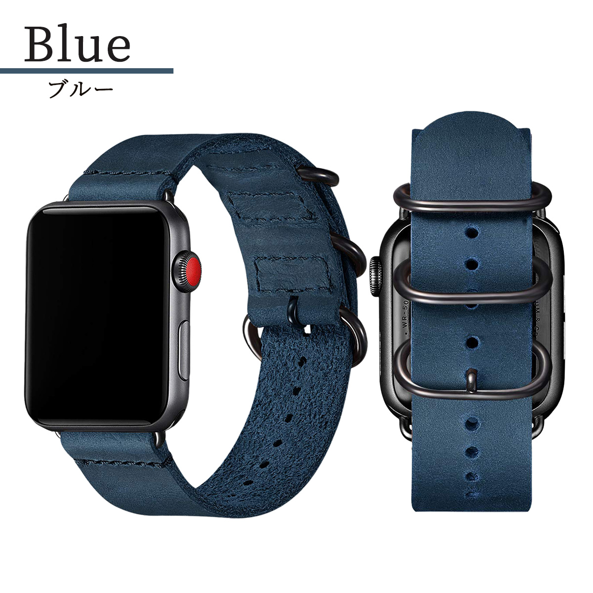 アップルウォッチ バンド 本革 おしゃれ ビジネス メンズ AppleWatch