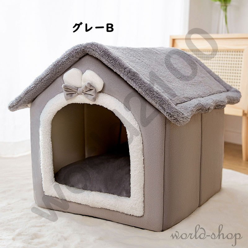 送料無料 犬 猫 PET HOUSE ペットハウス 折りたたみ 犬ハウスドーム型 室内用 ドーム型 ペットベッド 冬 暖かい 洗えます 小型犬 犬小屋  おしゃれ 可愛い 4AY27WhLUj, ペット用品、生き物 - medlyfehomecareindia.com