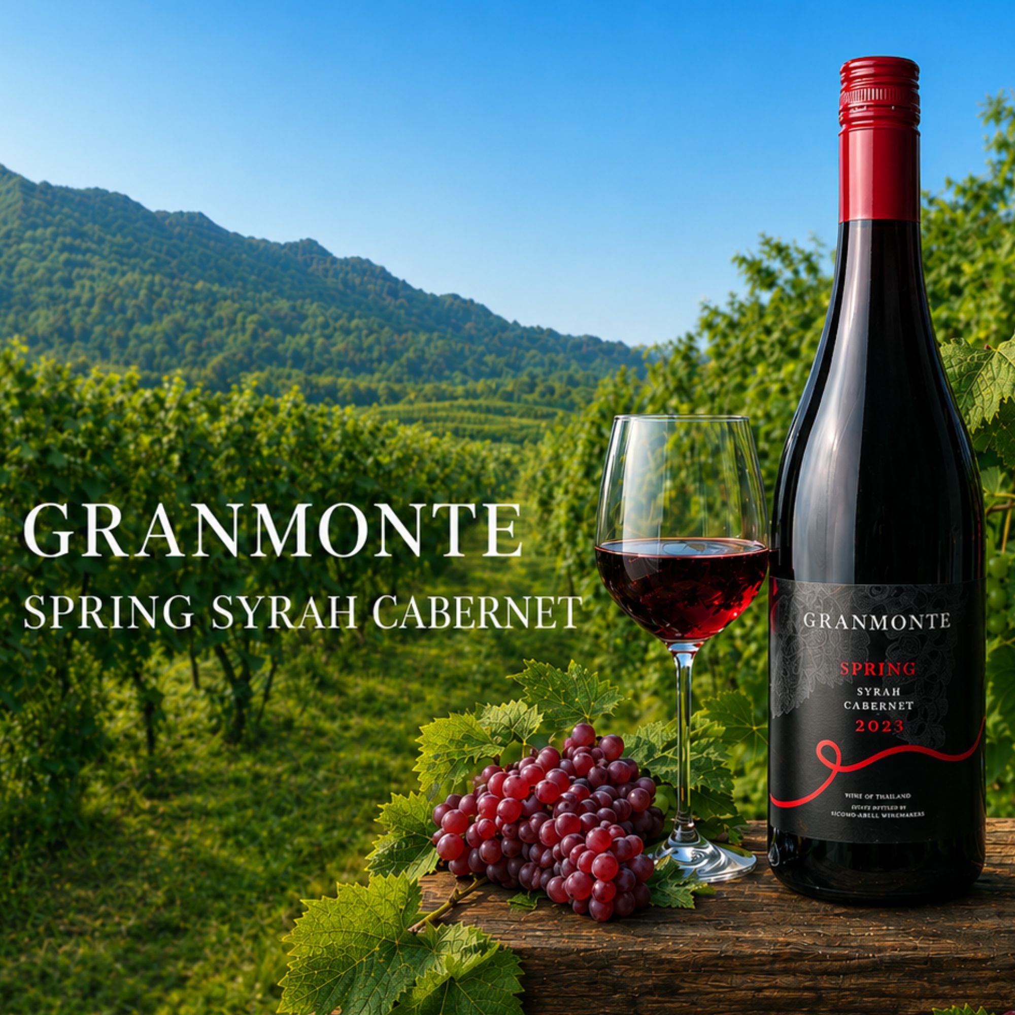 GRANMONTE（グランモンテ） スプリング シラー カベルネ ワイン 750ml