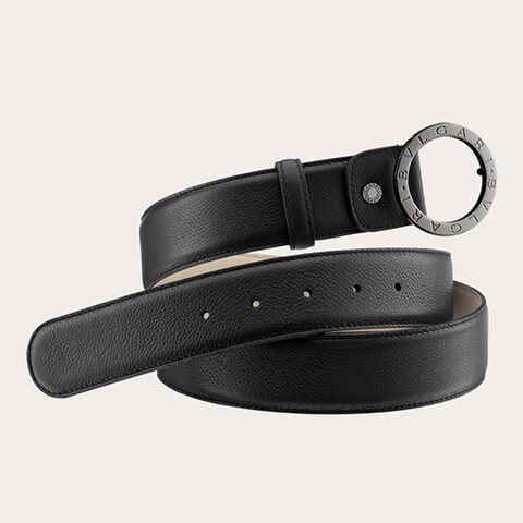 BVLGARI 完売御礼 ブルガリ メンズ ベルト 281920 BLACK セール