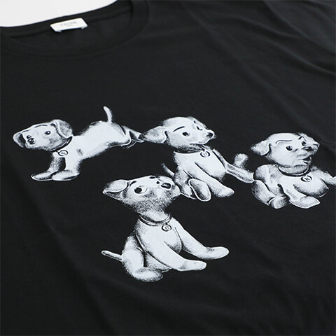 CELINE 完売御礼 セリーヌ メンズ Tシャツ 2X944671Q ブラック