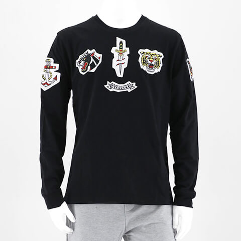 HYDROGEN（ハイドロゲン） 完売御礼 メンズ 長袖Tシャツ CUSTOM TATOO