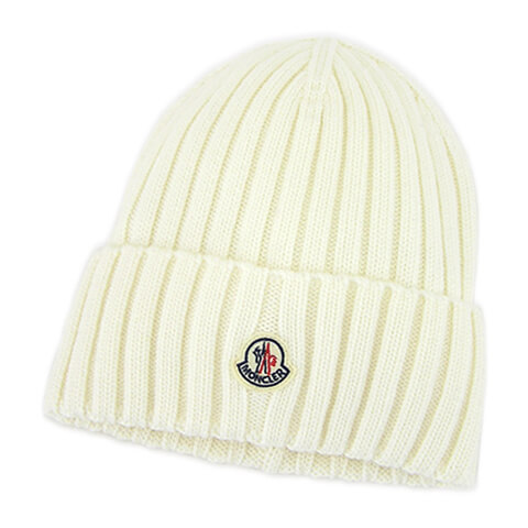 定番人気ロゴ！【MONCLER】ニット帽 トリコ BERRETTO TRICOT