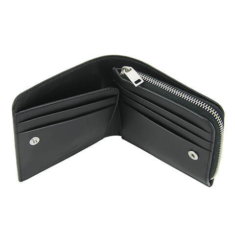 SAINT LAURENT 完売御礼 サンローラン メンズ 2つ折財布 サイフ 556268