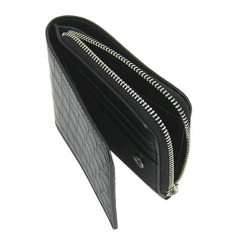 SAINT LAURENT 完売御礼 サンローラン メンズ 2つ折財布 サイフ 556268