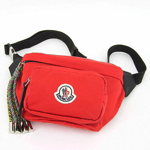 新品タグ付】MONCLER FELICIE BORSA ボディバッグ レッド バッグ