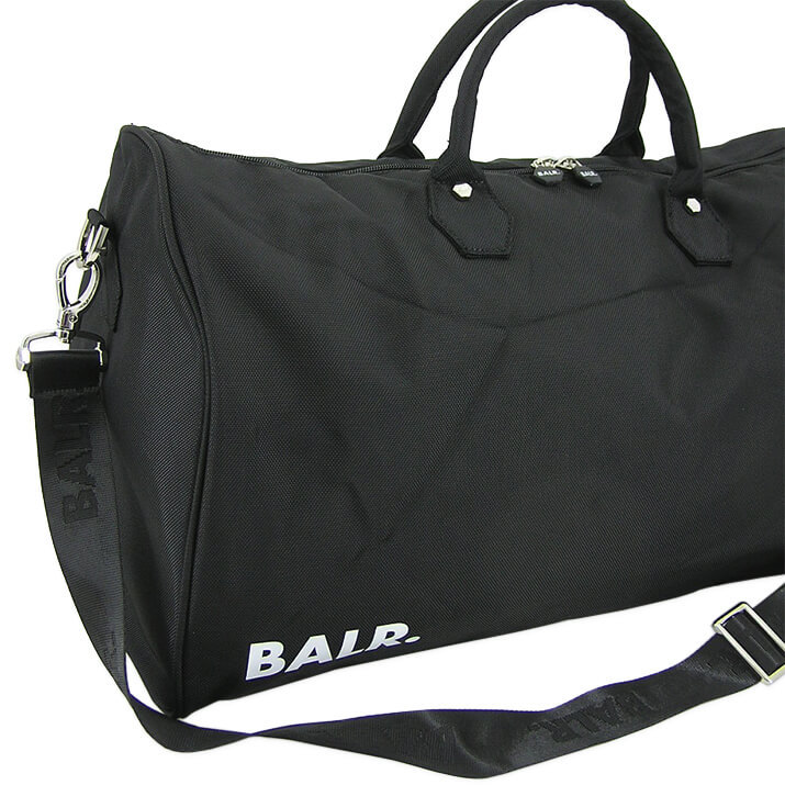 500円OFF対象 ボーラー BALR. ユニセックス ボストンバッグ U-SERIES SMALL DUFFLE BAG B6237 1004  ブラック JET BLACK 23ss