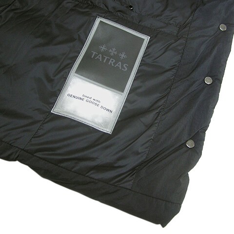 【未使用級】近年モデル TATRAS タトラス COLMA ダウン 03ブラック TATRAS（タトラス） 完売御礼 レディース ダウンジャケット