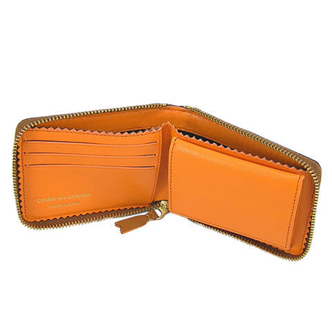 COMME DES GARCONS 男女兼用 ミニ財布 SA7100IC BROWN COMME des GARCONS 完売御礼 コムデギャルソン ユニセックス 2