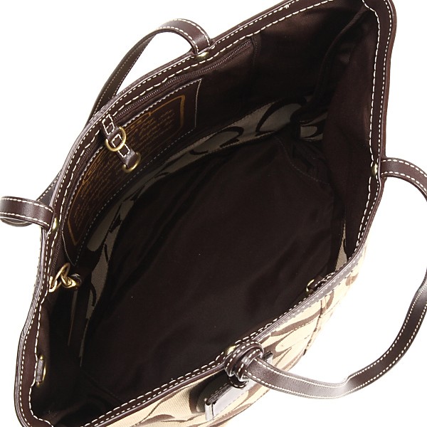 COACH コーチバッグ アウトレット トート ストライプ