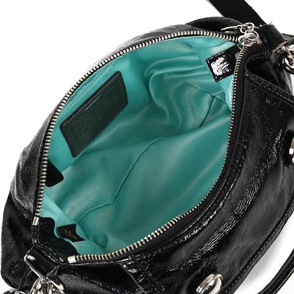 COACH コーチバッグ ポピー 2WAYショルダー パテントレザー
