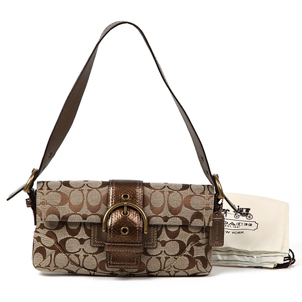 コーチバッグ アウトレット 美品 パイソン柄 COACH バッグ